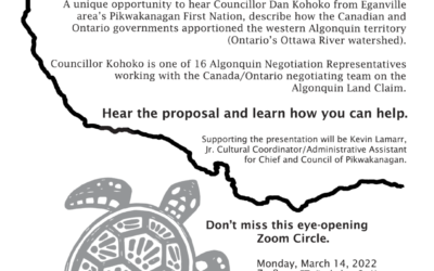 Algonquin Nation Past and Present:  The Land Claim Explained